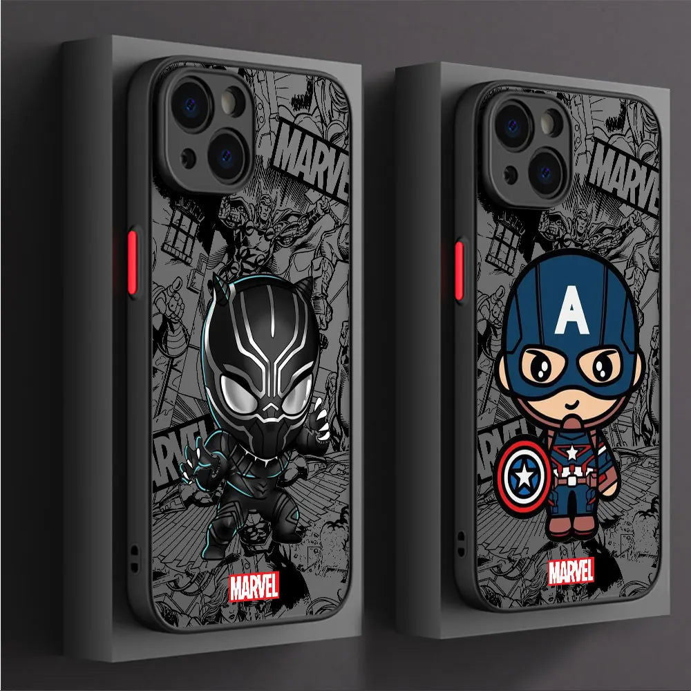 Marvel Super Heroes iPhone Shockproof Case - Vivid Setups