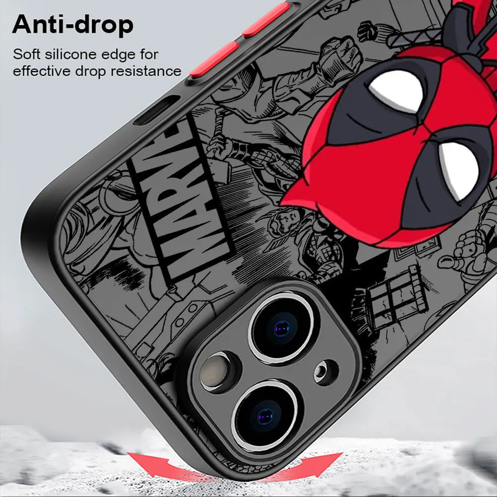 Marvel Super Heroes iPhone Shockproof Case - Vivid Setups