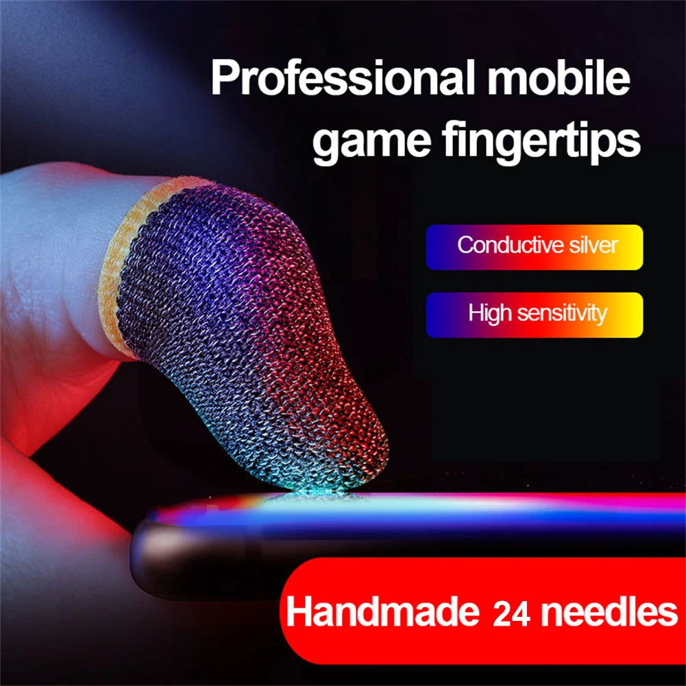 Mobile Gaming Fingertip Gloves - Vivid Setups