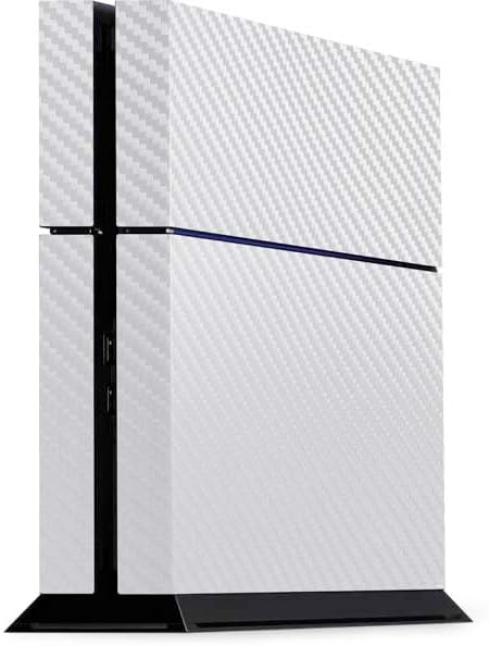 PS4 Carbon Fiber Pattern Console And Controllers Skin Sticker Vinyl Wrap Set - Vivid Setups