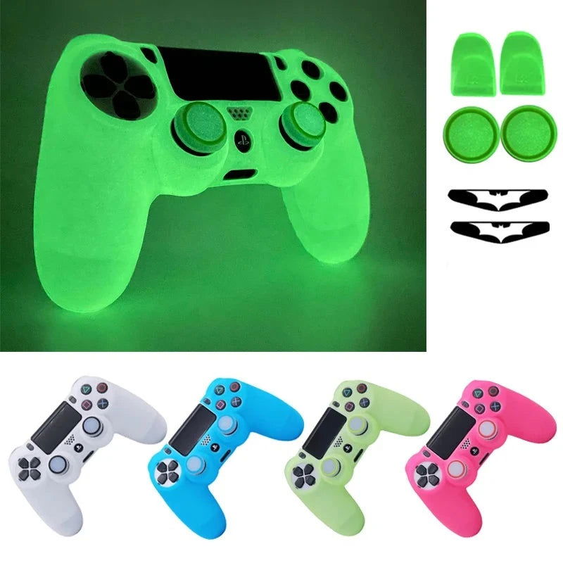 PS4 Glow In The Dark Silicone Protecting Controller Skin - Vivid Setups