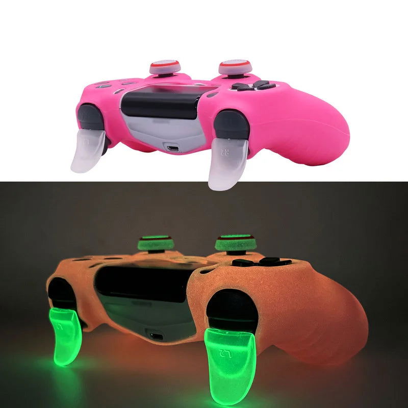 PS4 Glow In The Dark Silicone Protecting Controller Skin - Vivid Setups