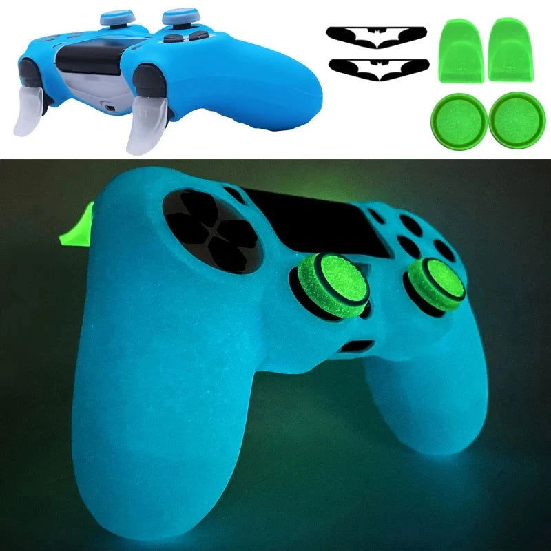PS4 Glow In The Dark Silicone Protecting Controller Skin - Vivid Setups