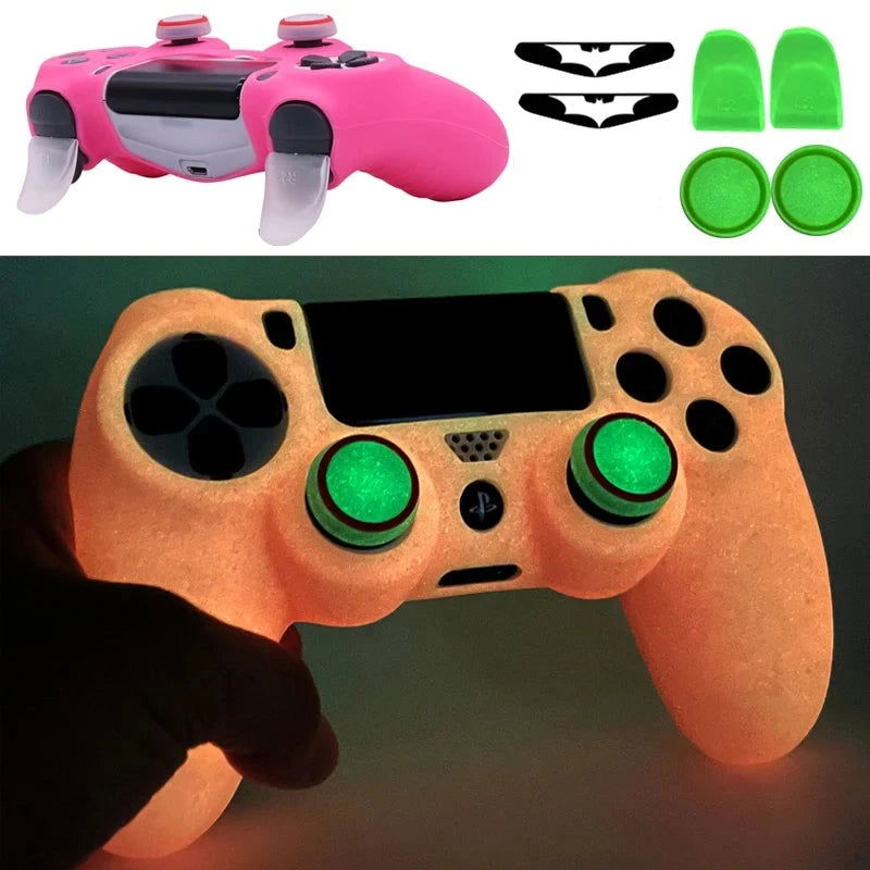 PS4 Glow In The Dark Silicone Protecting Controller Skin - Vivid Setups