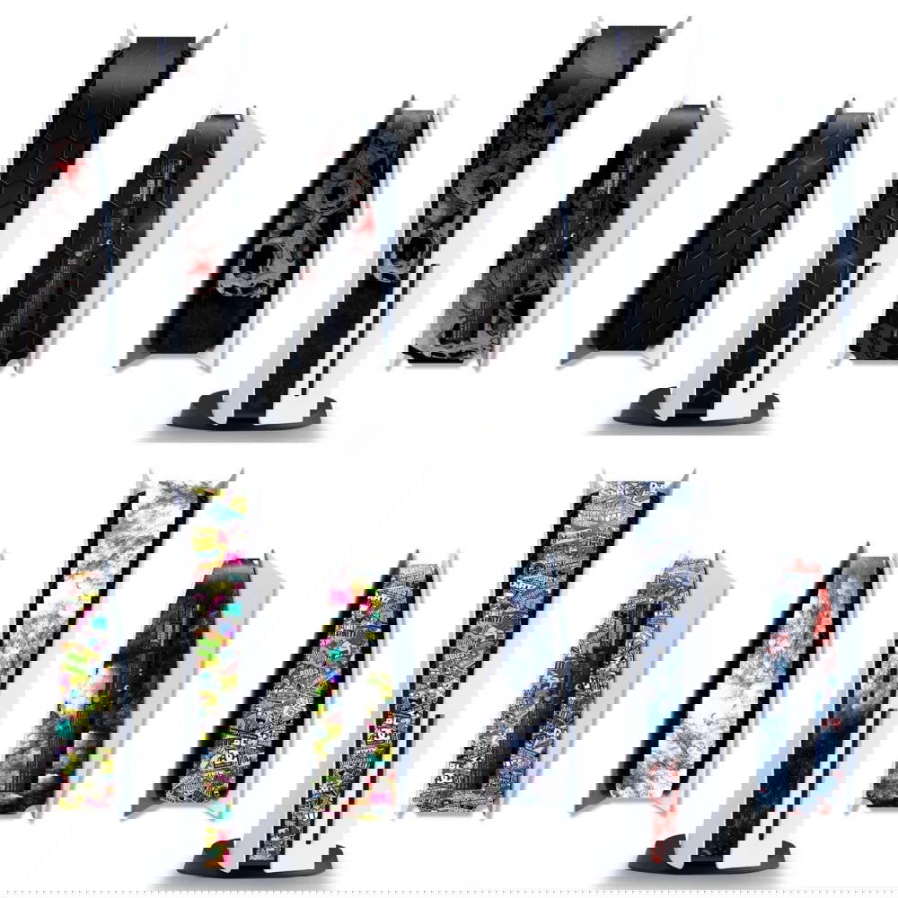 PS5 Disc Edition Middle Strip Skin Sticker - Vivid Setups