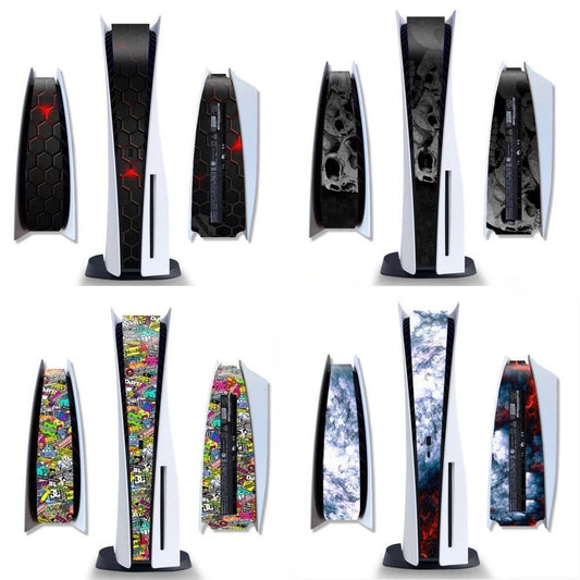 PS5 Disc Edition Middle Strip Skin Sticker - Vivid Setups