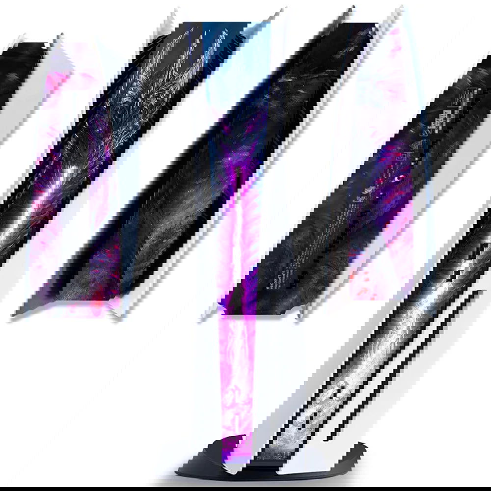 PS5 Disc Edition Middle Strip Skin Sticker - Vivid Setups