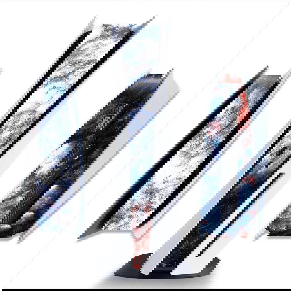 PS5 Disc Edition Middle Strip Skin Sticker - Vivid Setups