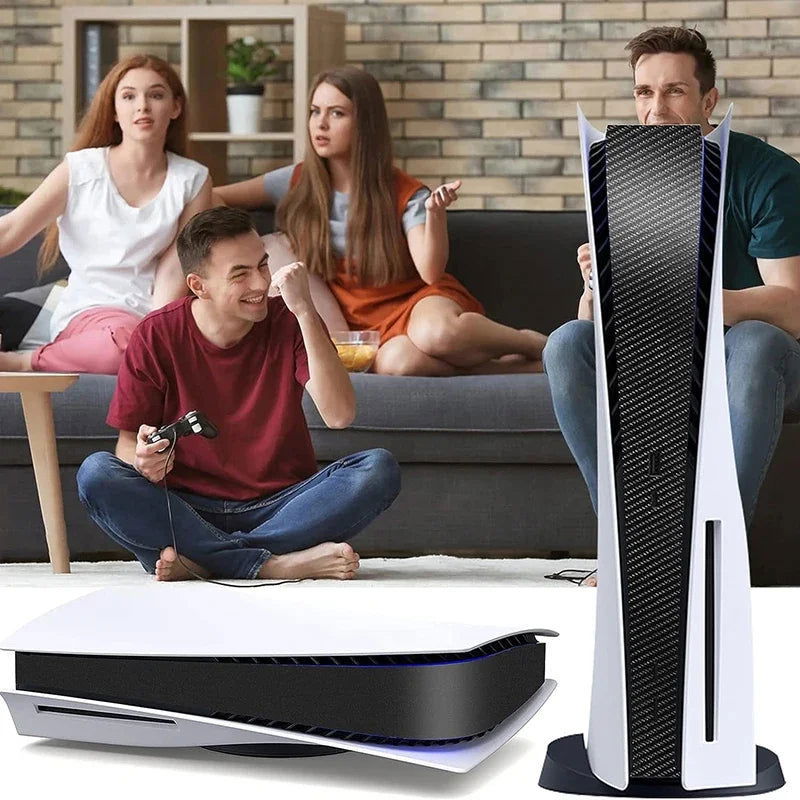 PS5 Disc Version Game Console Middle Strip Stickers Skin - Vivid Setups