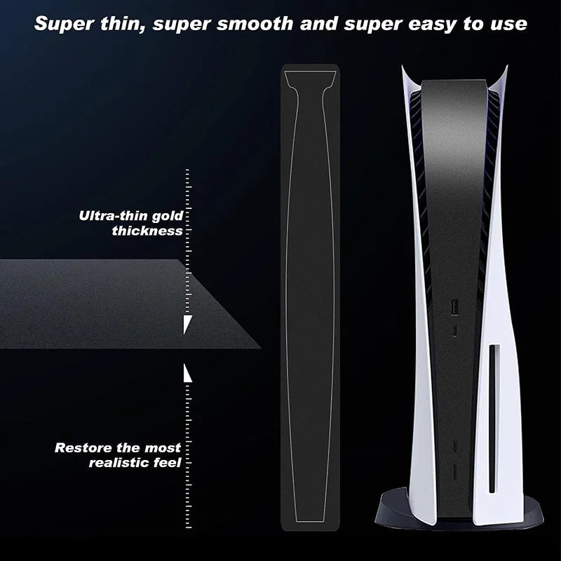 PS5 Disc Version Game Console Middle Strip Stickers Skin - Vivid Setups