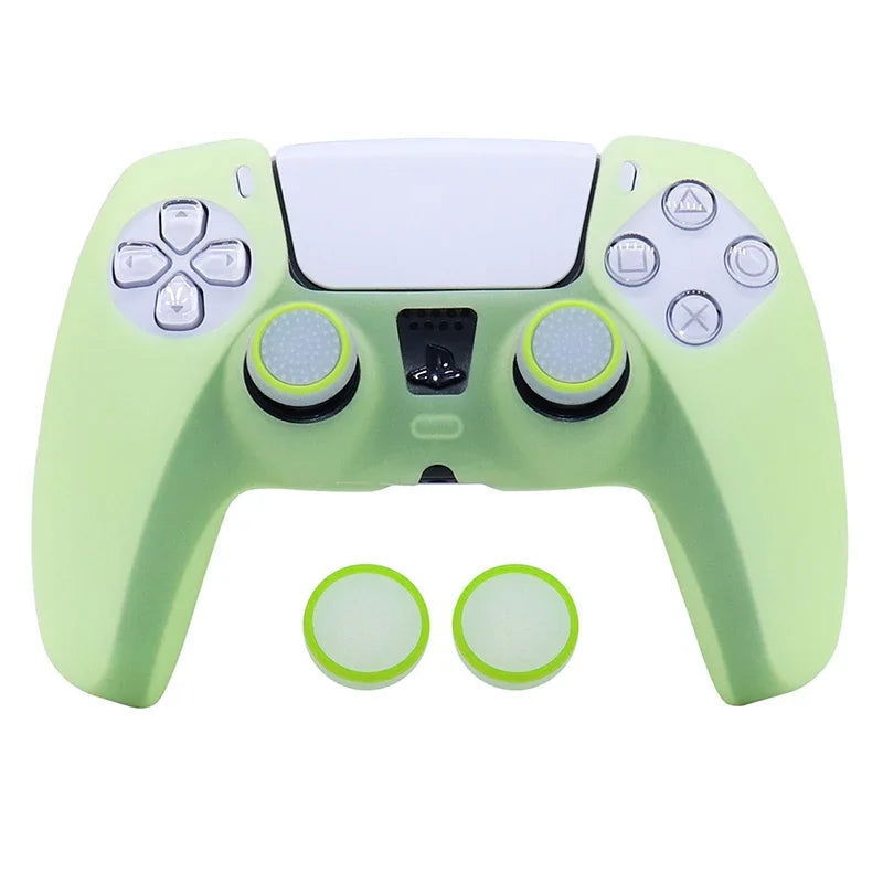 PS5 Glow In The Dark Silicone Controller Case Skin - Vivid Setups