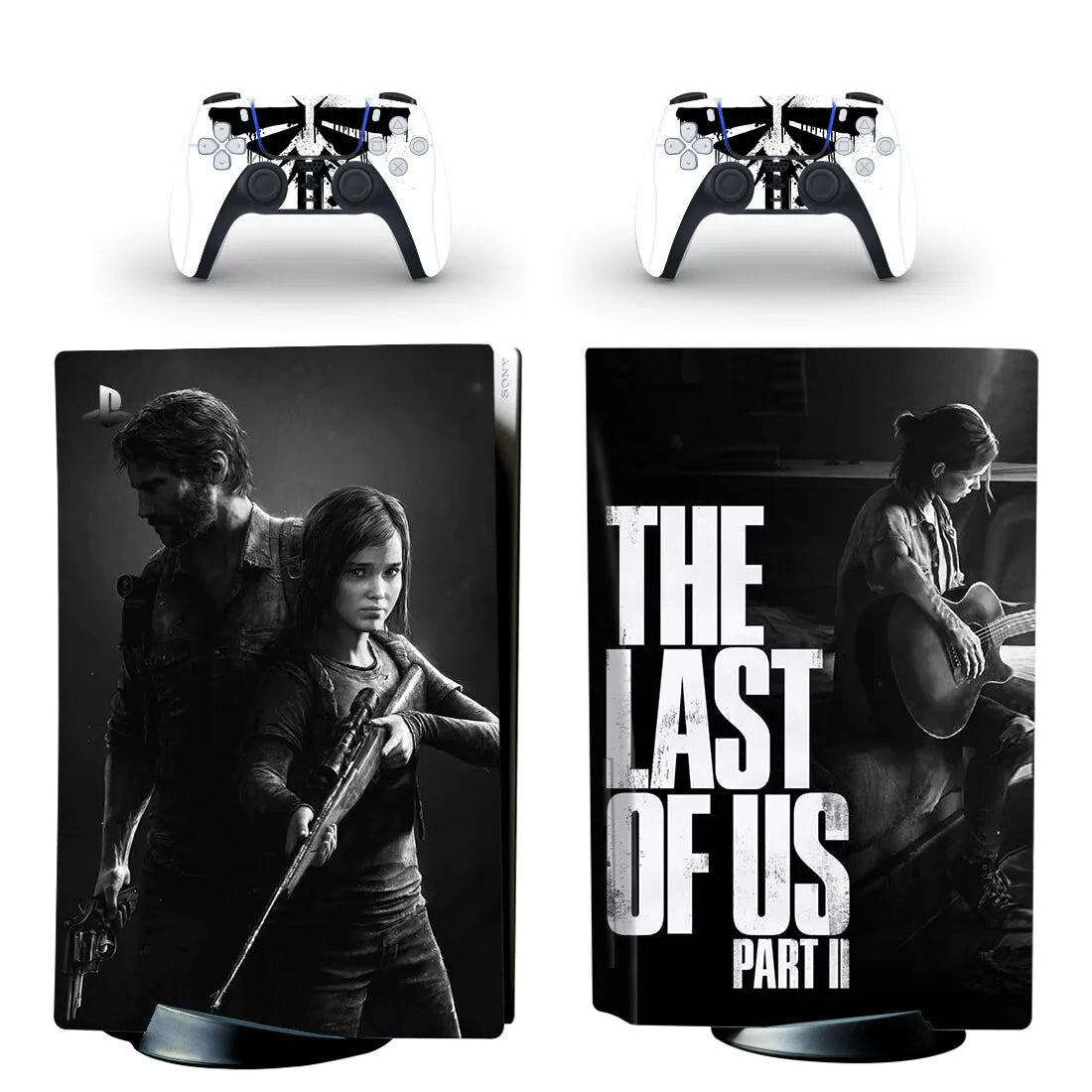 PS5 The Last of Us Fandom Console & Controller Vinyl Skin Sticker Set - Vivid Setups