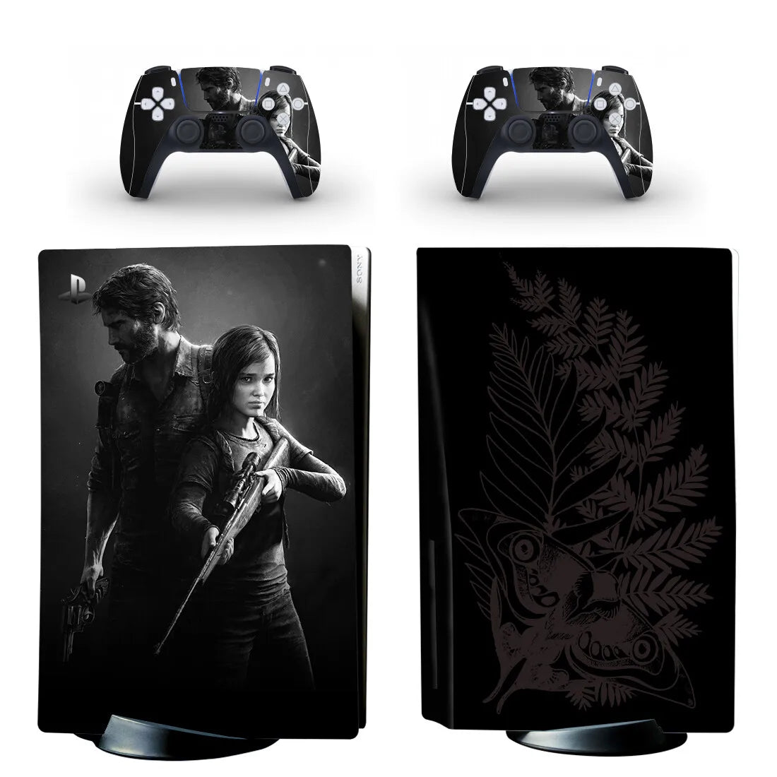 PS5 The Last of Us Fandom Console & Controller Vinyl Skin Sticker Set - Vivid Setups