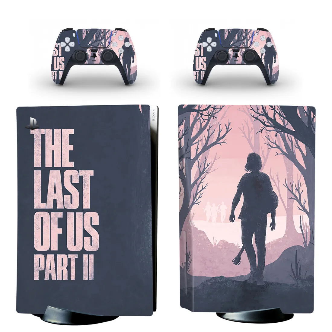 PS5 The Last of Us Fandom Console & Controller Vinyl Skin Sticker Set - Vivid Setups