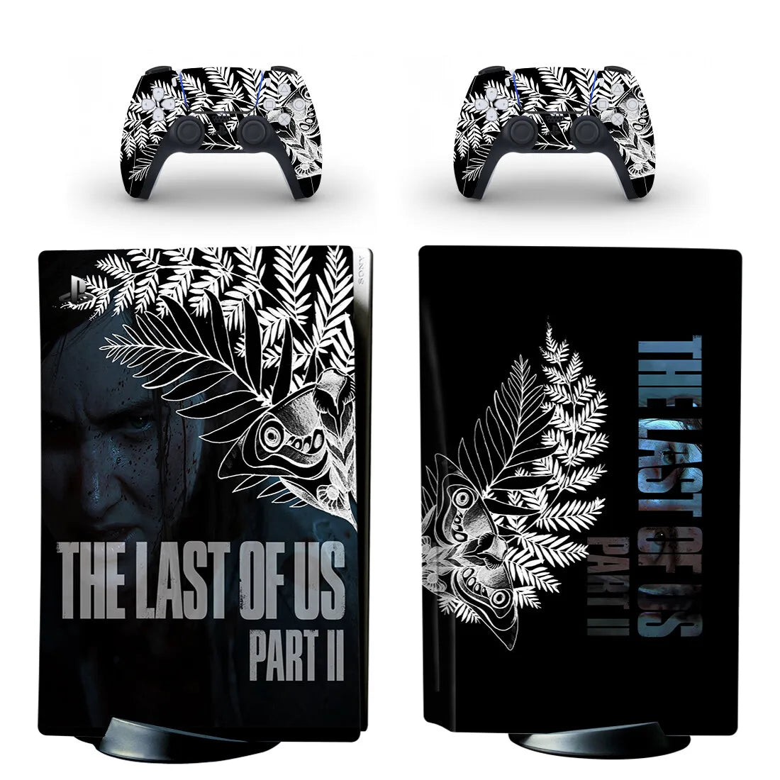 PS5 The Last of Us Fandom Console & Controller Vinyl Skin Sticker Set - Vivid Setups