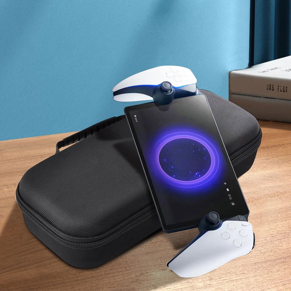 PS Portal Protective Carrying Travel Bag, Hardshell Case & Protective Film - Vivid Setups