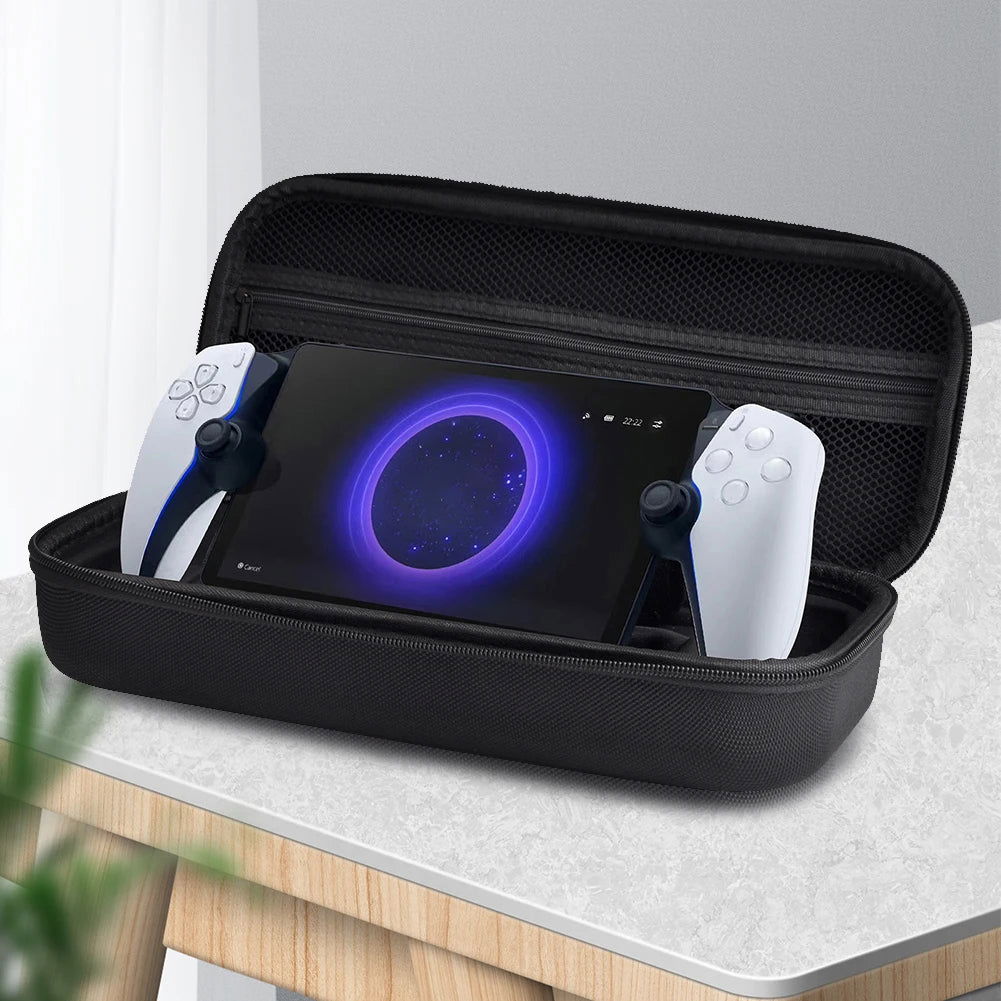 PS Portal Protective Carrying Travel Bag, Hardshell Case & Protective Film - Vivid Setups