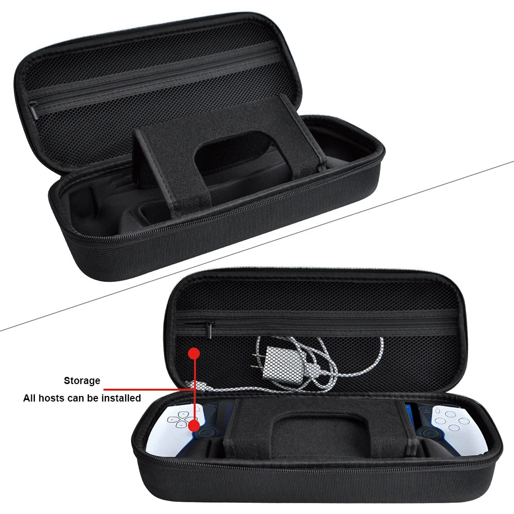 PS Portal Protective Carrying Travel Bag, Hardshell Case & Protective Film - Vivid Setups