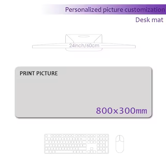 Personalized Gaming Deskmat Mouse Pads - Vivid Setups