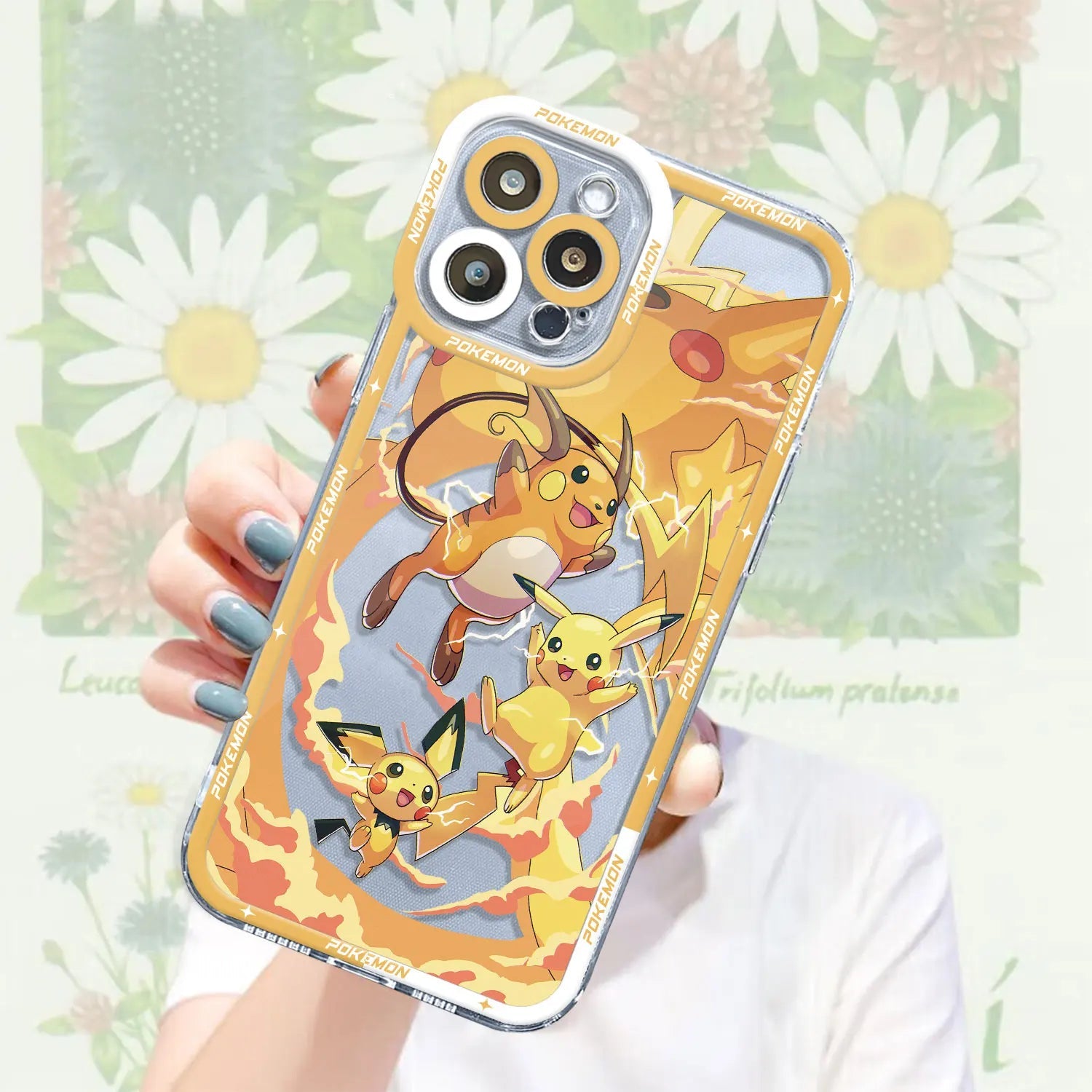 Pikachu Pokémon Ganger iPhone Clear Phone Cover - Vivid Setups