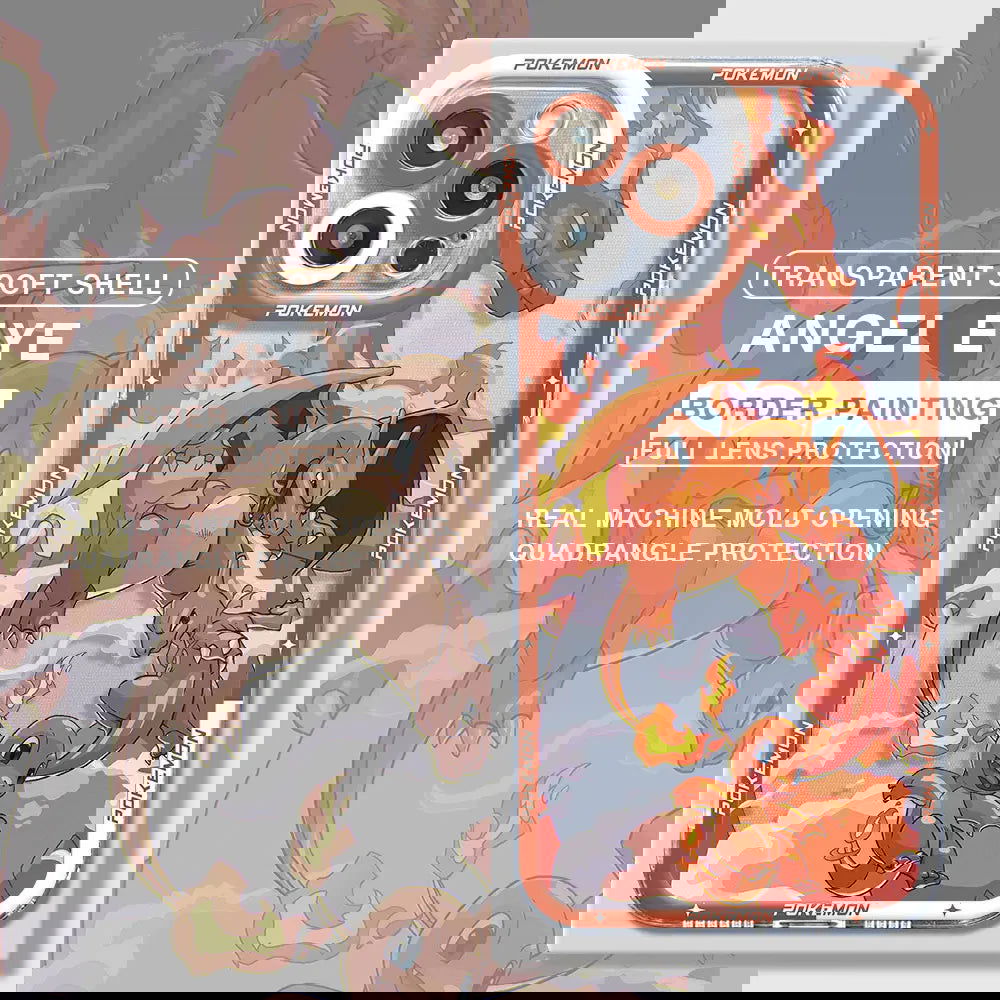 Pikachu Pokémon Ganger iPhone Clear Phone Cover - Vivid Setups