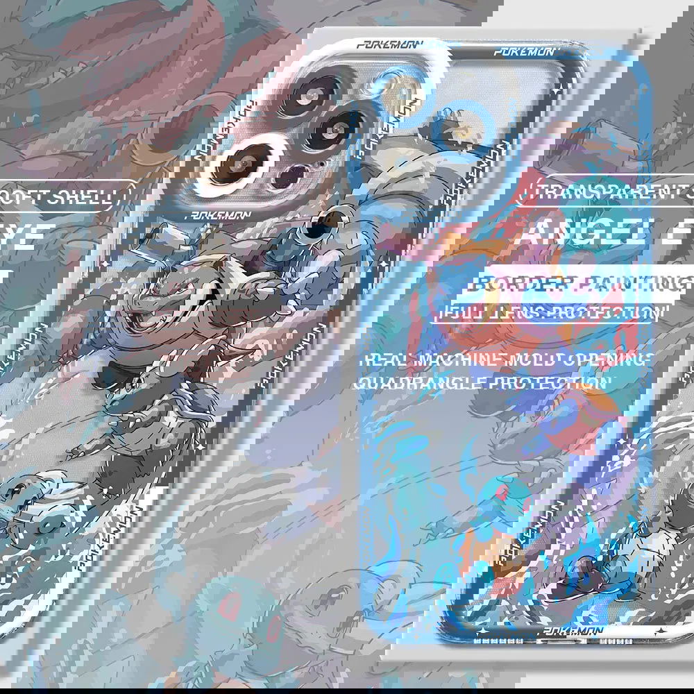 Angel Eye Pokémon iPhone Clear Phone Cover - Vivid Setups
