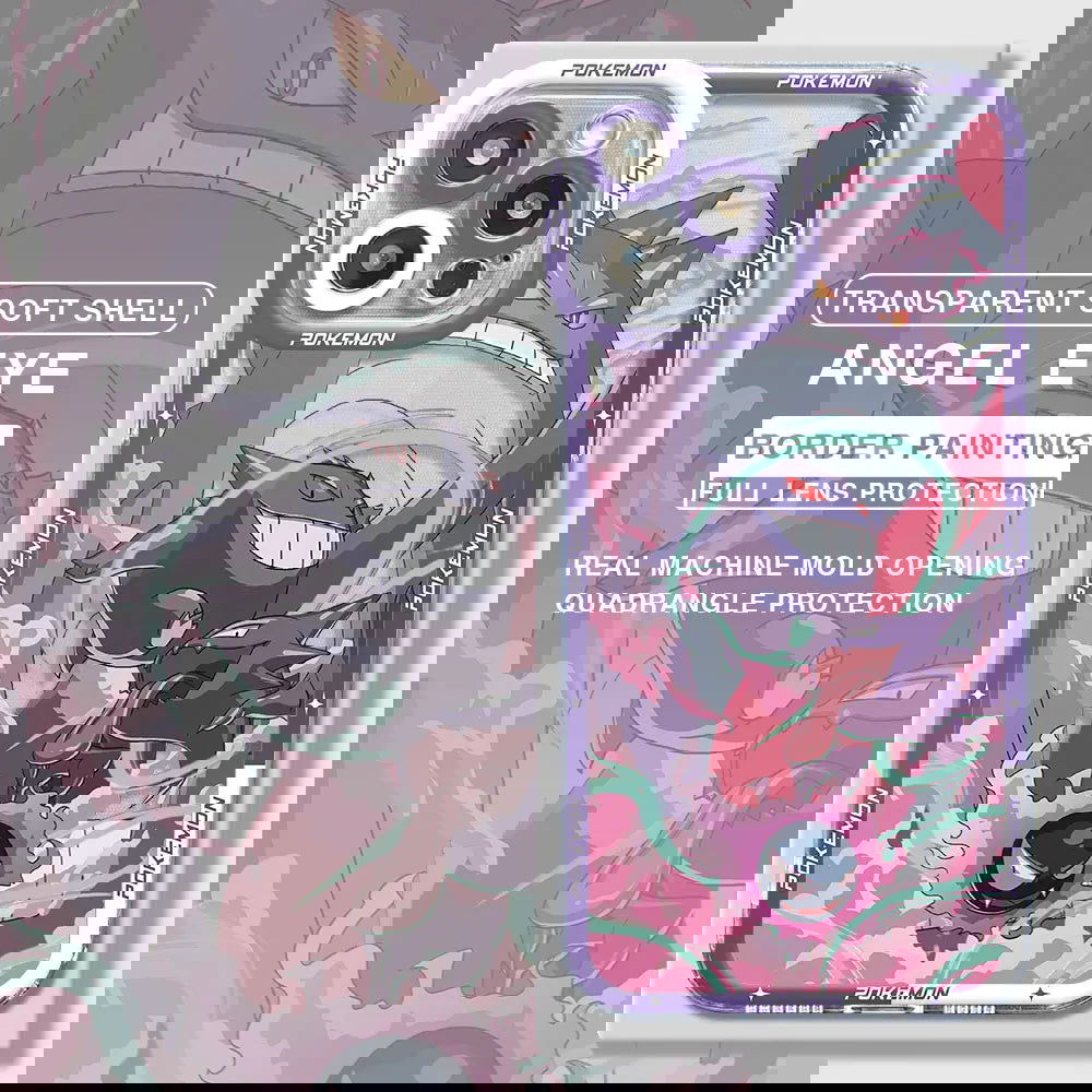 Angel Eye Pokémon iPhone Clear Phone Cover - Vivid Setups
