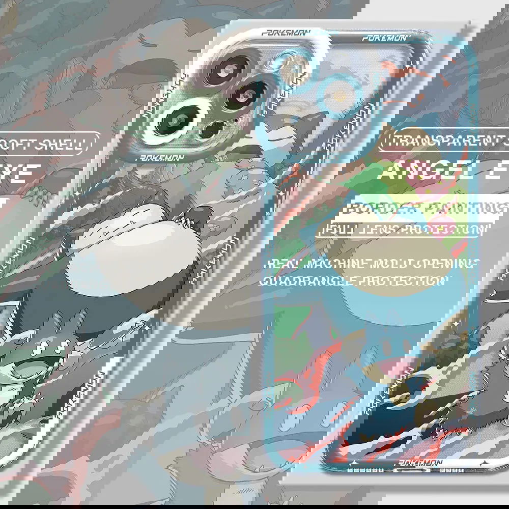 Angel Eye Pokémon iPhone Clear Phone Cover - Vivid Setups