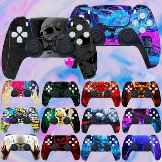PlayStation 5 Controller Protective Decal Skin Sticker - Vivid Setups
