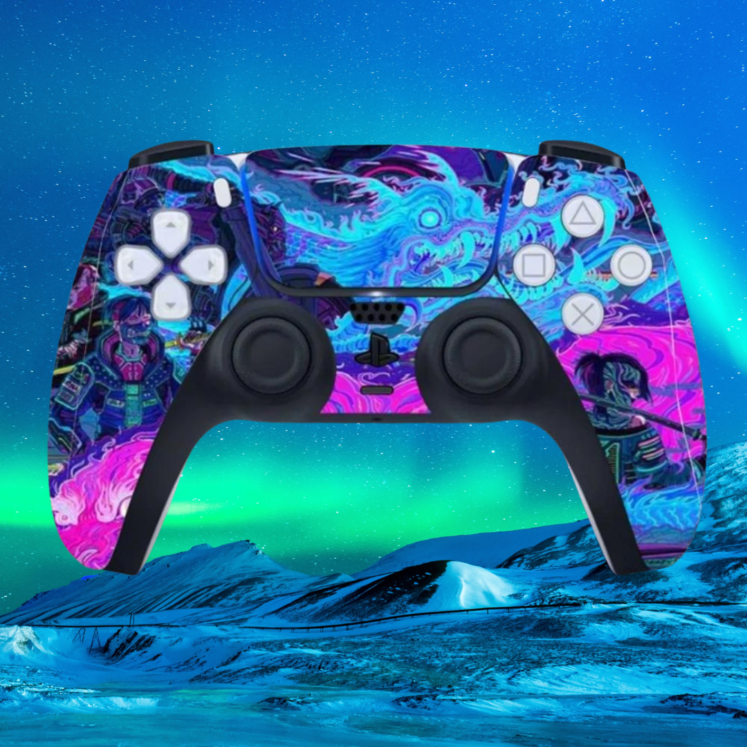 PlayStation 5 Controller Protective Decal Skin Sticker - Vivid Setups