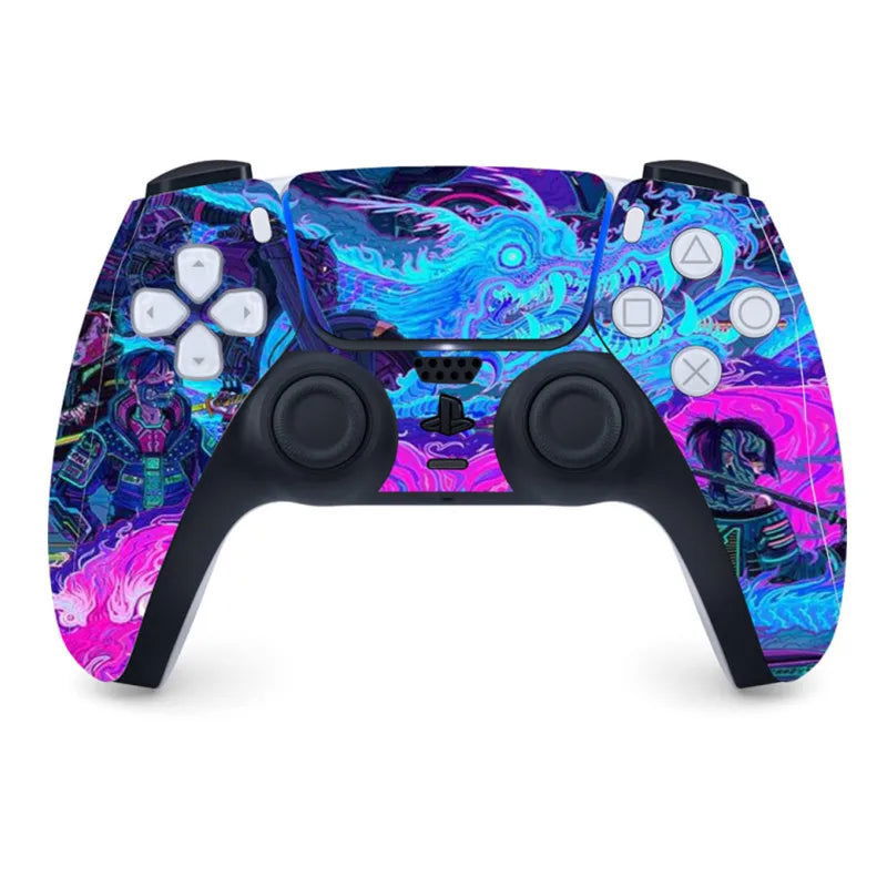 PlayStation 5 Controller Silicone Skin Sticker Cover - Vivid Setups