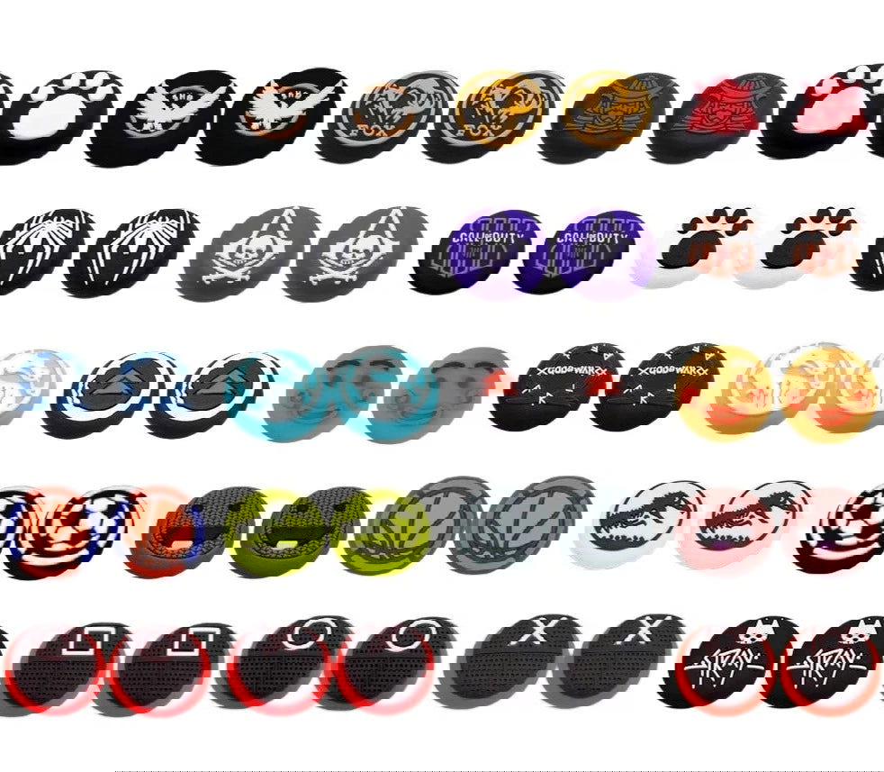 PlayStation, XBOX, Nintendo Switch, WiiU Pro, Controller Thumb Grip Cap - Vivid Setups