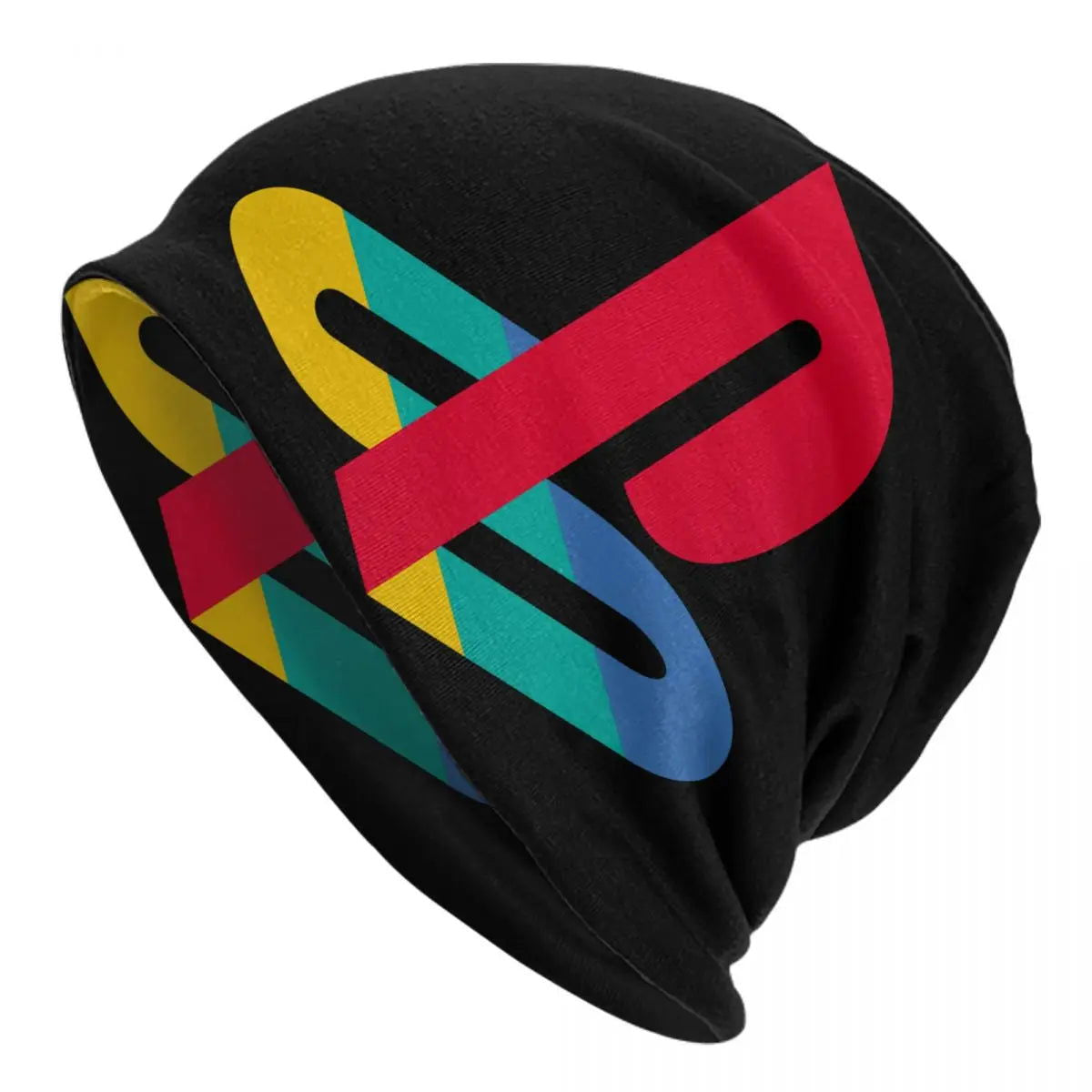 Playstation Button Symbol Beanie Skull Cap - Vivid Setups