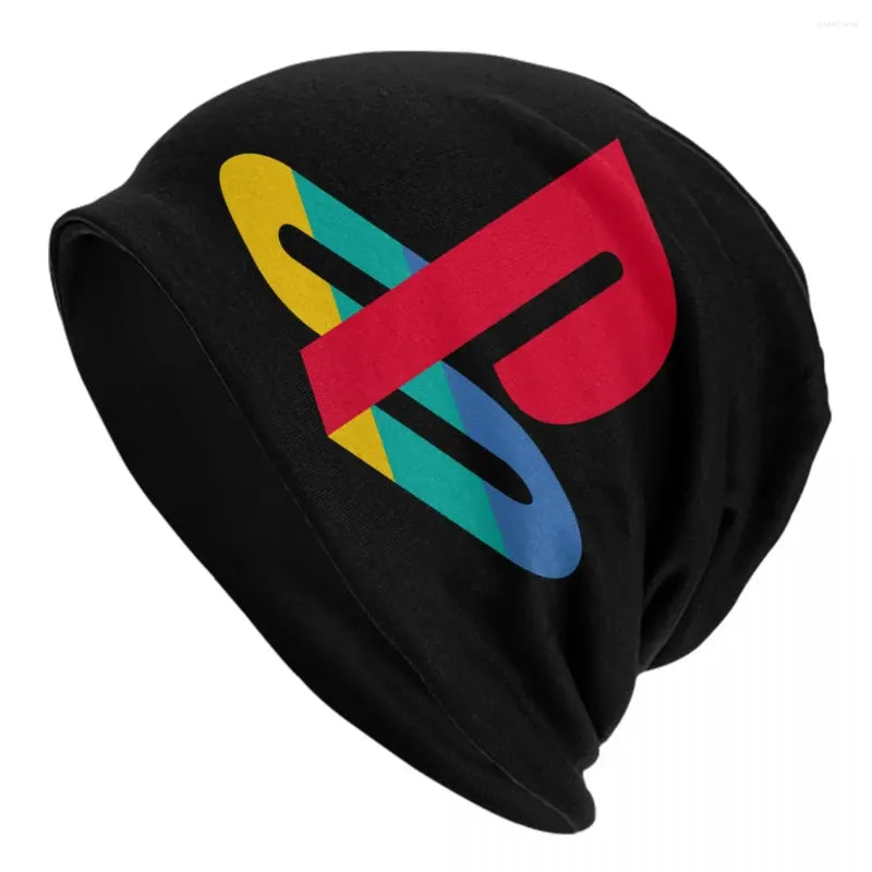 Playstation Button Symbol Beanie Skull Cap - Vivid Setups