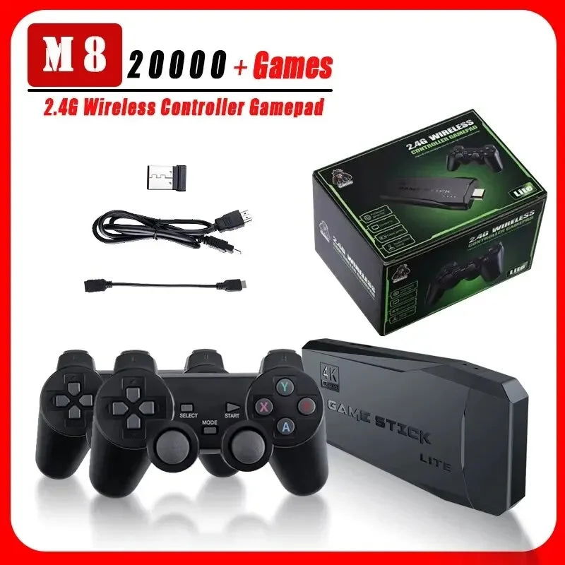 Plug & Play Mini Game Console With 20K Games - Vivid Setups