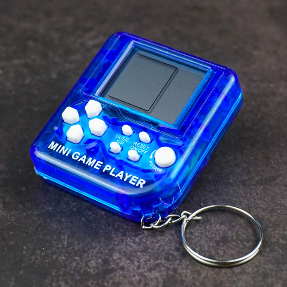 Pocket Micro Retro Game Console Keychain With 26 Games - Vivid Setups