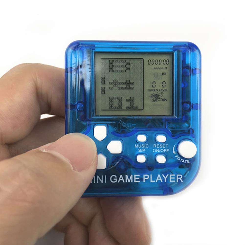 Pocket Micro Retro Game Console Keychain With 26 Games - Vivid Setups