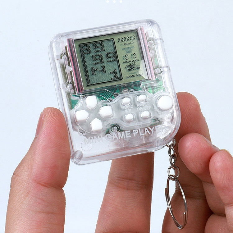Pocket Micro Retro Game Console Keychain With 26 Games - Vivid Setups