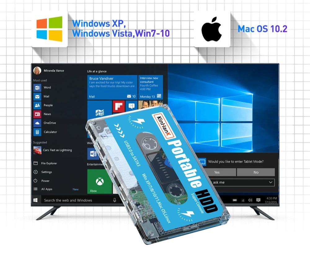 Portable Retro Gaming Cassette HDD - Vivid Setups