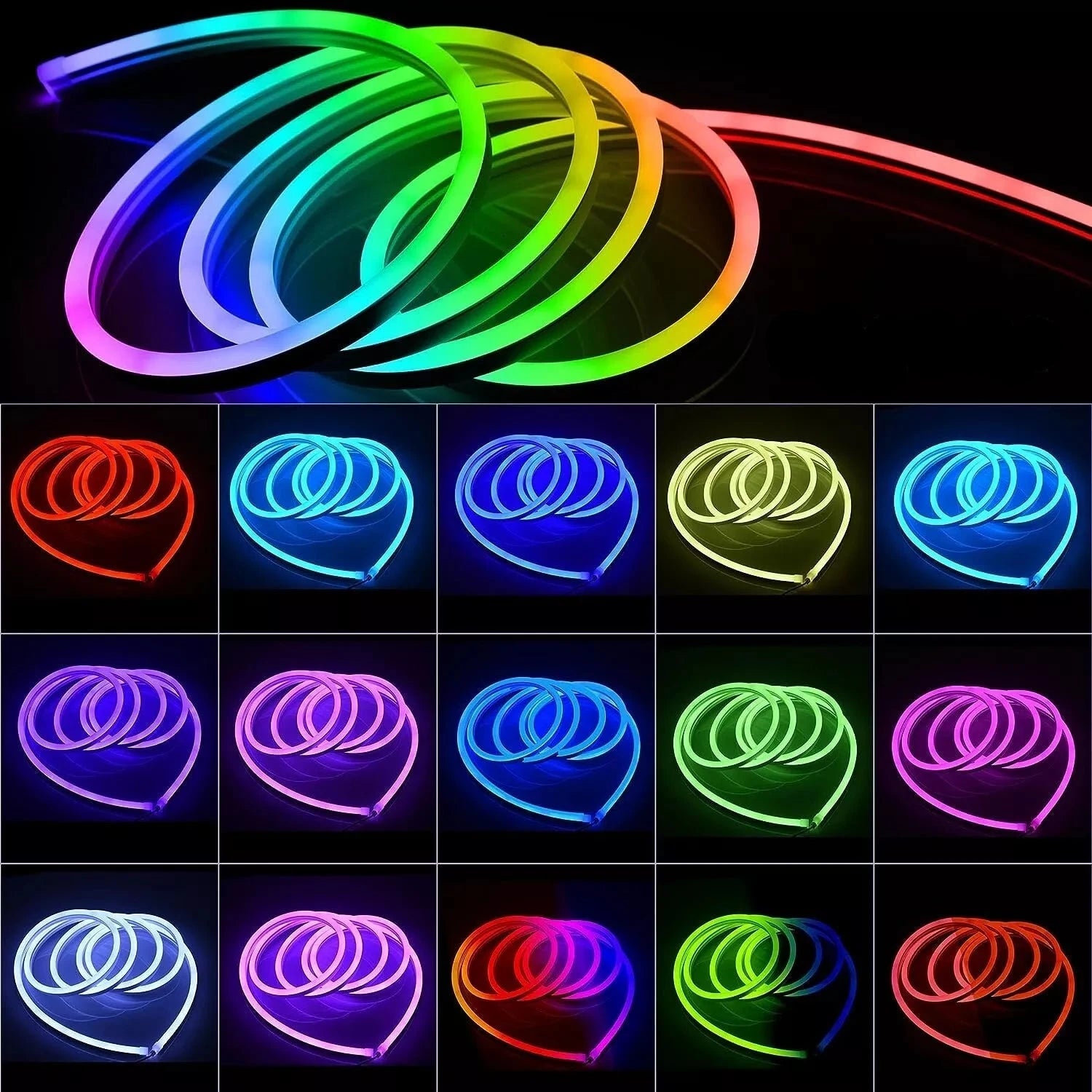 Programmable RGB Strip Lights - Vivid Setups