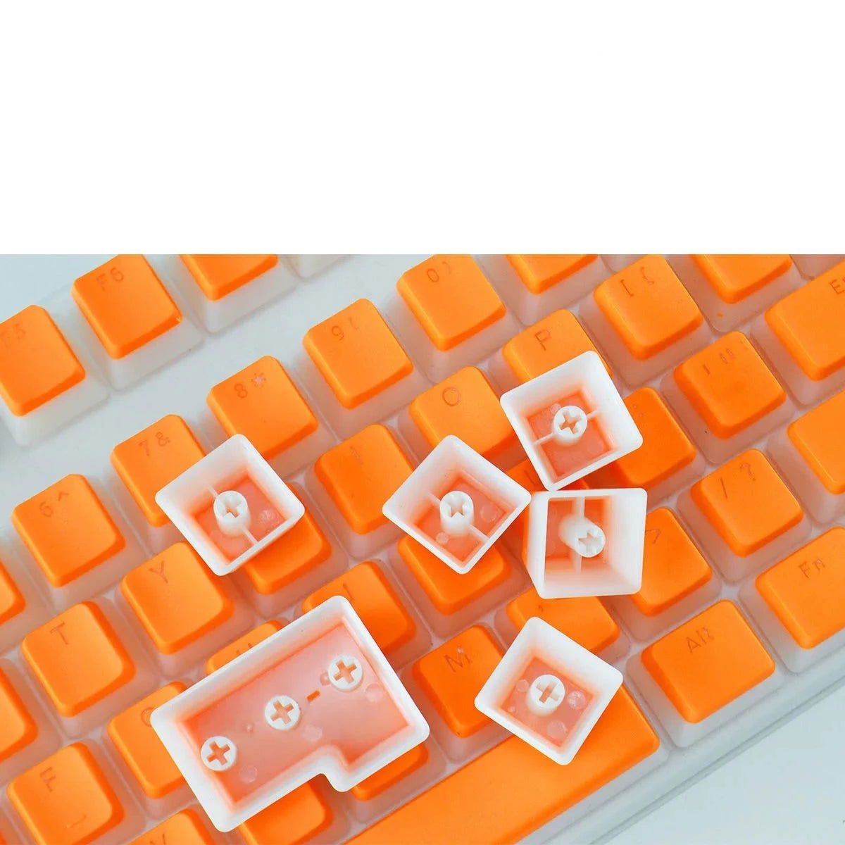 Pudding Key Cap Replacement Set for Cherry MX Switches Mechanical Keyboard - Vivid Setups