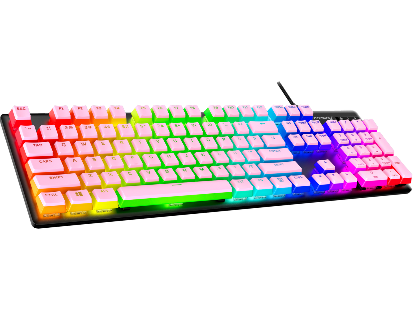 Pudding Key Cap Replacement Set for Cherry MX Switches Mechanical Keyboard - Vivid Setups