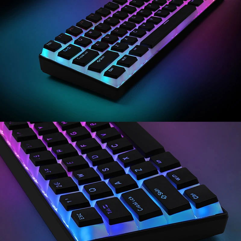 Pudding Mechanical Backlit Keyboard Keycaps - Vivid Setups