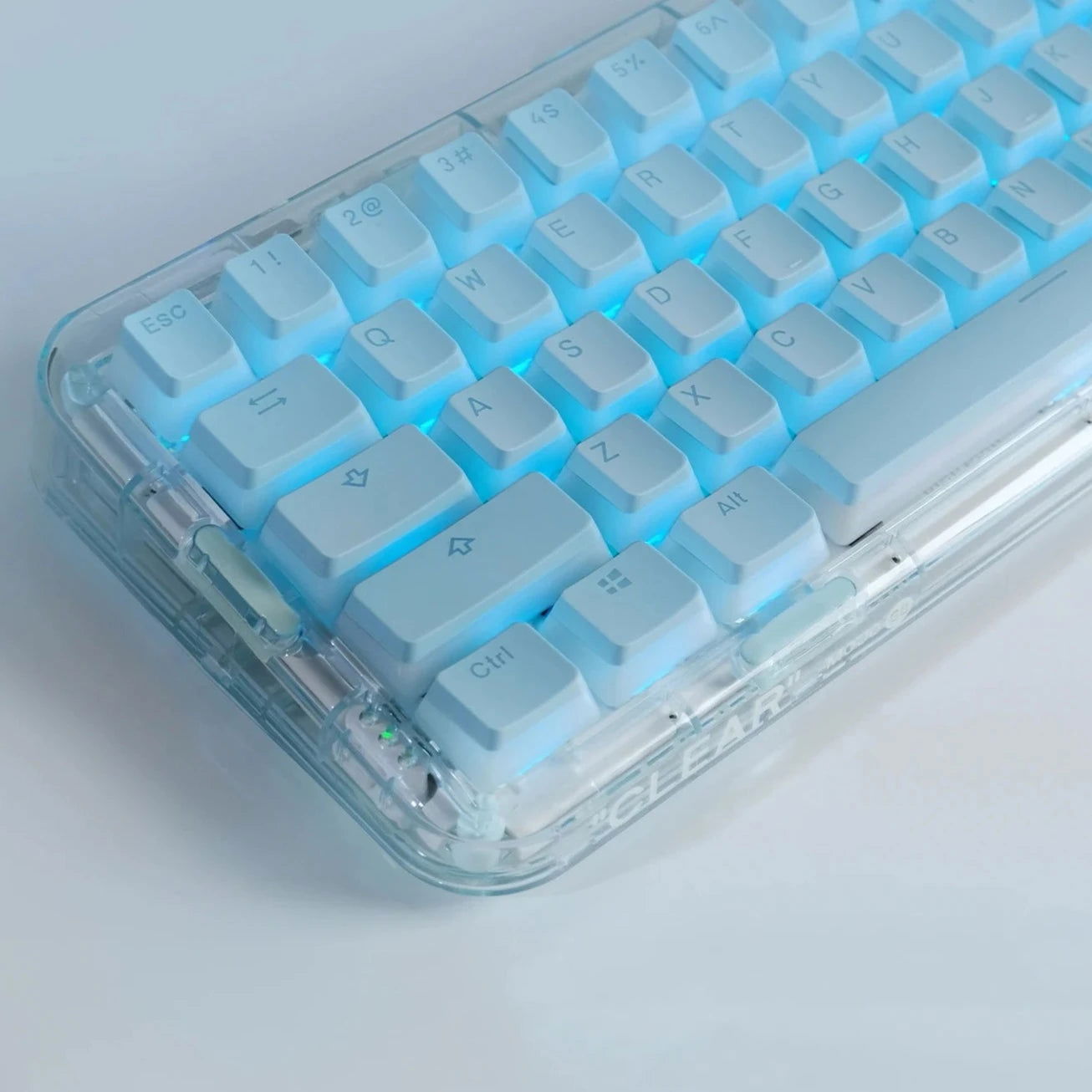 Pudding Mechanical Backlit Keyboard Keycaps - Vivid Setups