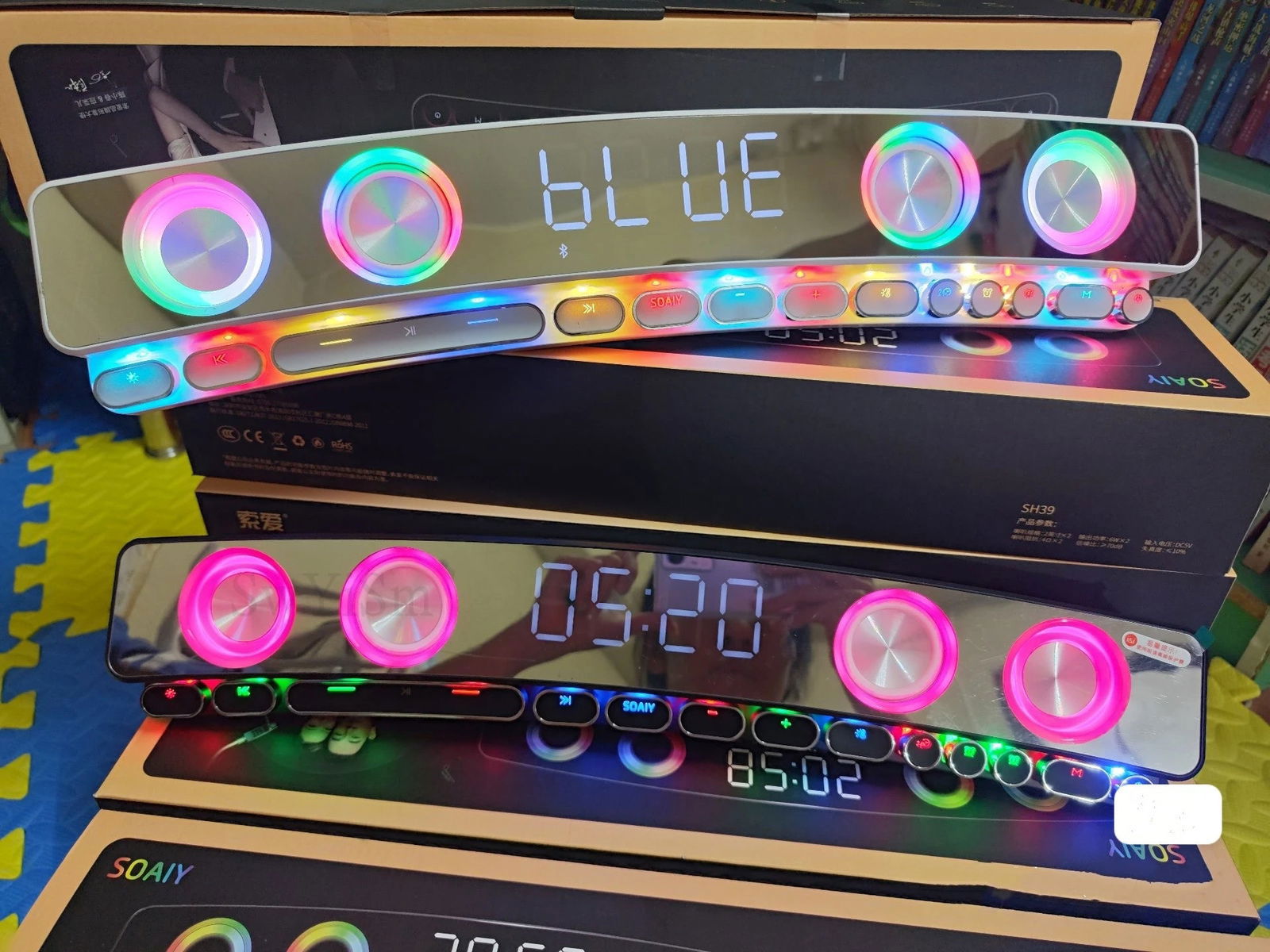 RGB PC Gaming Desk Soundbar - Vivid Setups