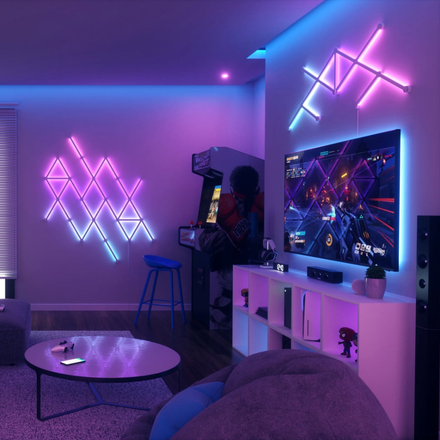 RGB Smart Splicing Wall Lamp - Vivid Setups