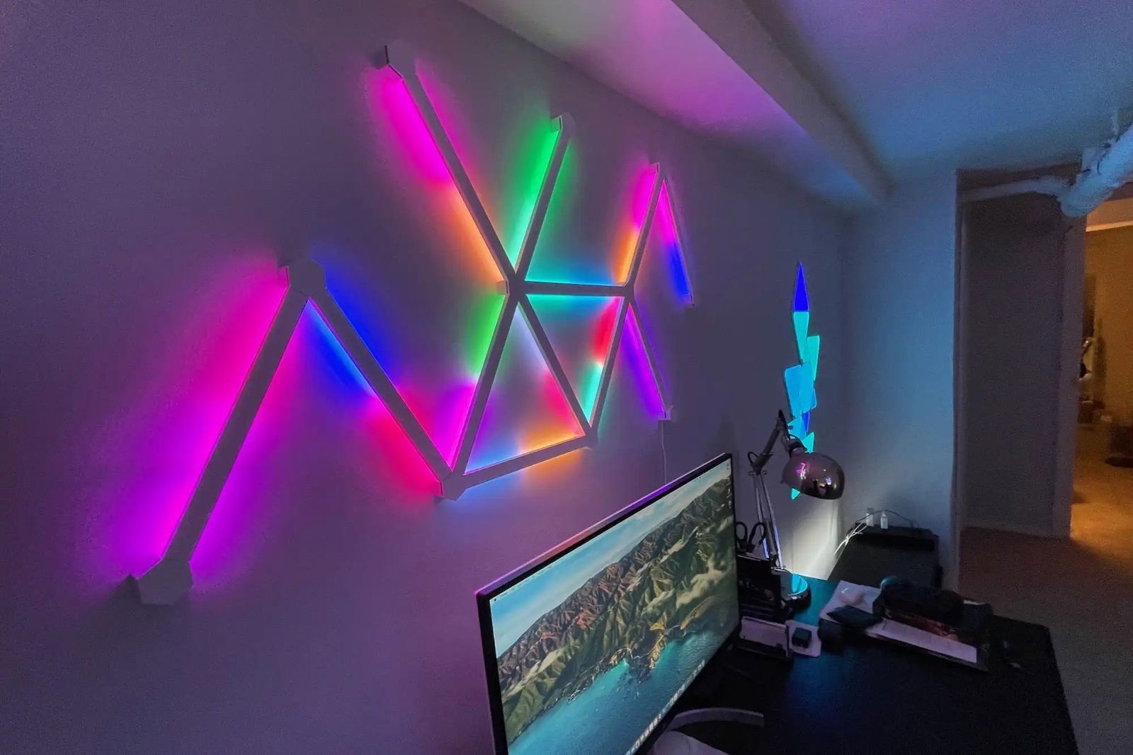 RGB Smart Splicing Wall Lamp - Vivid Setups