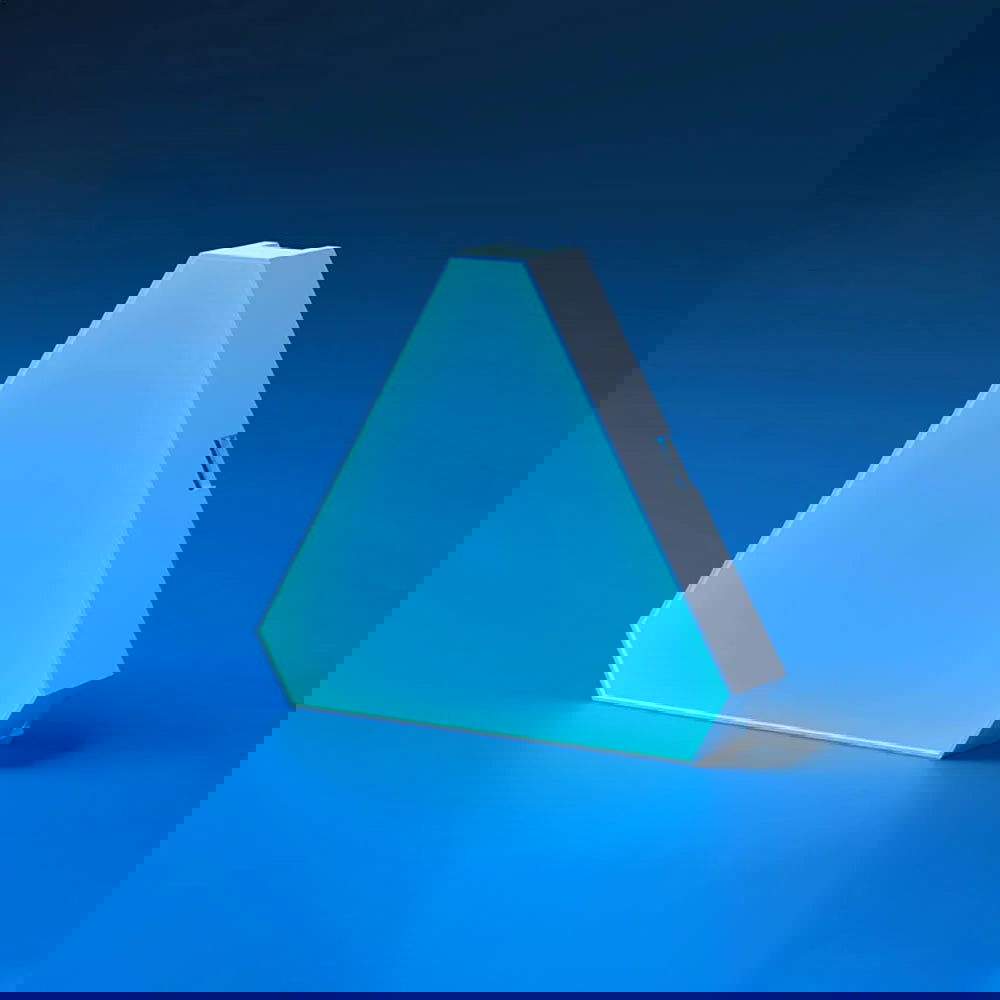 RGB Triangular Game Room Ambience LED Wall Lamps - Vivid Setups