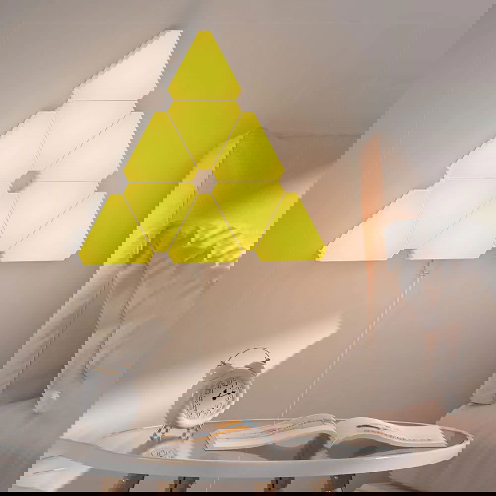 RGB Triangular Game Room Ambience LED Wall Lamps - Vivid Setups