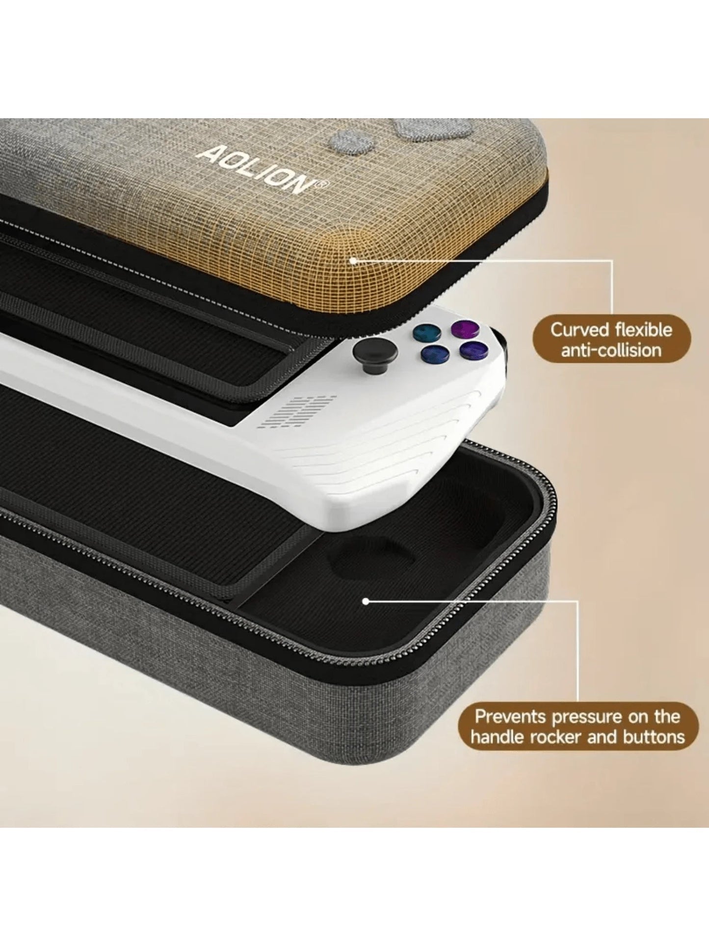 ROG Ally Gaming Console Hard Carrying Case Bag - Vivid Setups